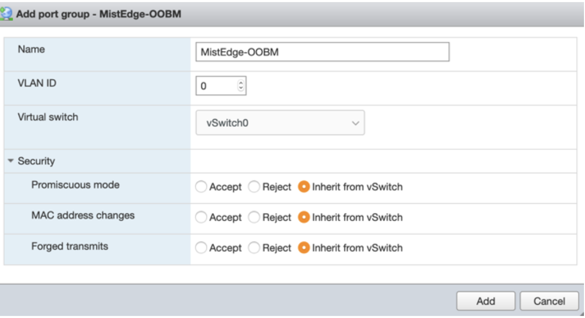 OOBM Port Group