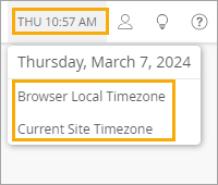 Date-Time Display on Toolbar and Menu Options
