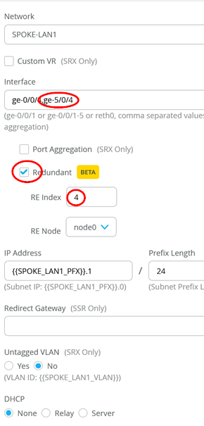 LAN Interface Configuration