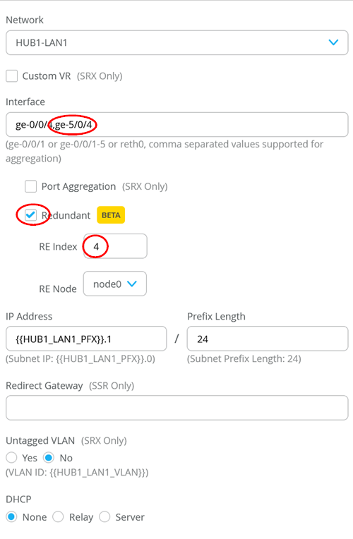 LAN Interface Configuration