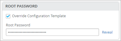 Override Configuration Template Example