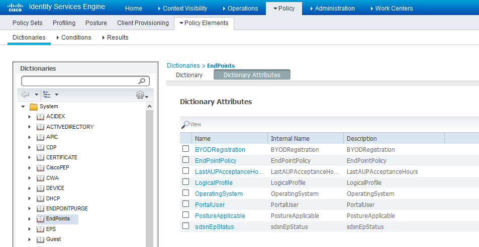 Cisco ISE: Verify Attribute