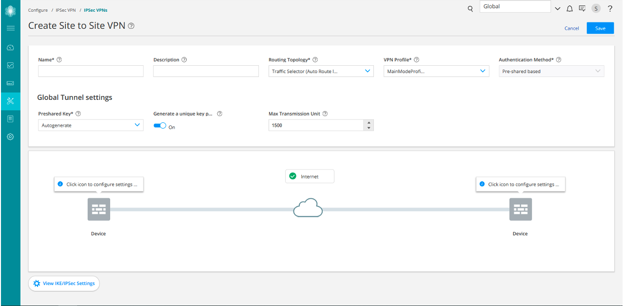 Create Site-to-Site VPN