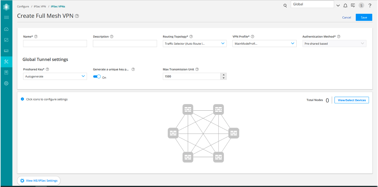 Create Full Mesh VPN