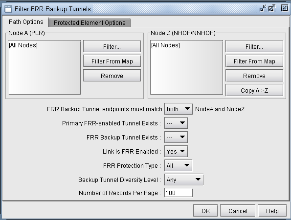 Filter for a More Specific Set of Tuning Entries