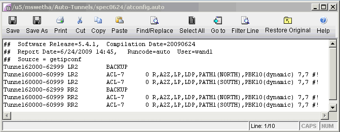 Atconfig File Containing Both Mesh Group and Backup Auto-Tunnels