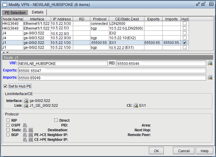 Hub Checkbox Column