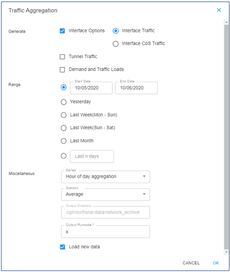 Traffic Aggregation Window