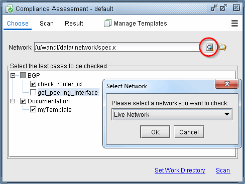 Choosing Network