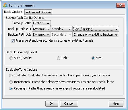 Diverse Path Design Window