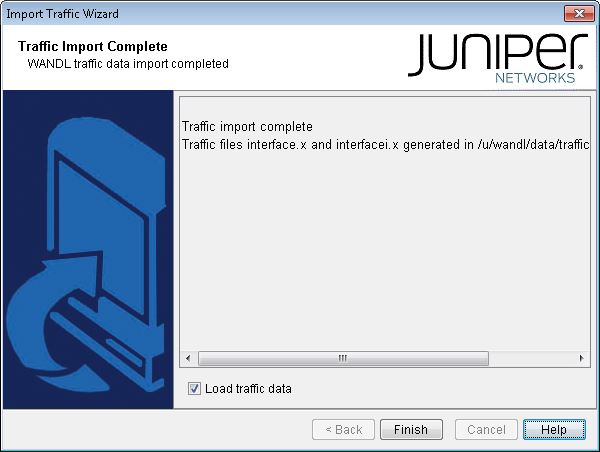 Interface Traffic Load Files Generated