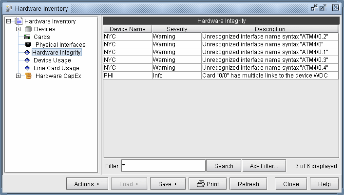 Hardware Inventory: Hardware Integrity