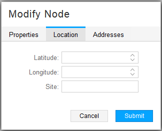 Modify Node Window