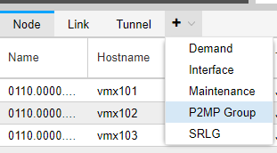 Adding a Tab to the Network Information Table