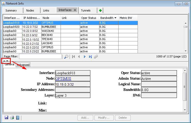 Interfaces Window