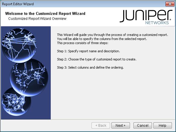 Customized Report Wizard