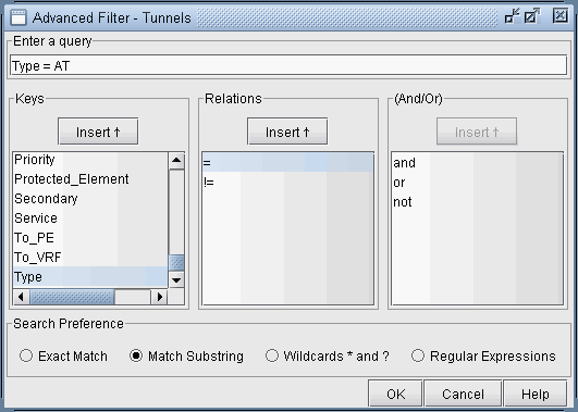 Filtering for Auto-Tunnels