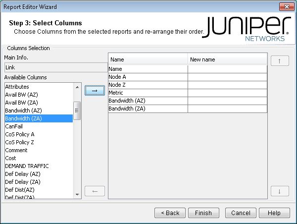 Choose Columns of Interest