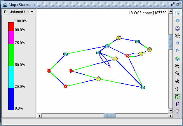 Link Utilization in a Multicast Network