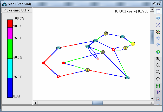 Link Utilization in a Unicast Network