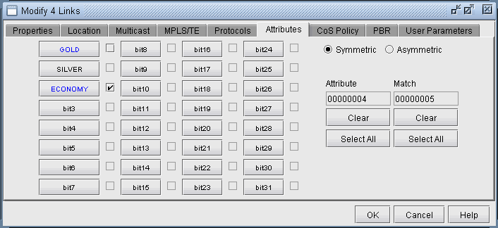 Global Modify of Link Attributes