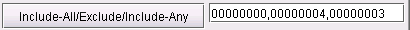Directly Entering in Include/Exclude Constraints