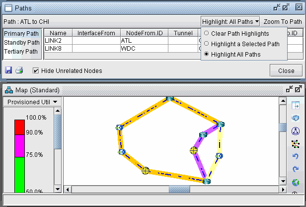 Paths After Design for Tertiary diverse path (3DIV)