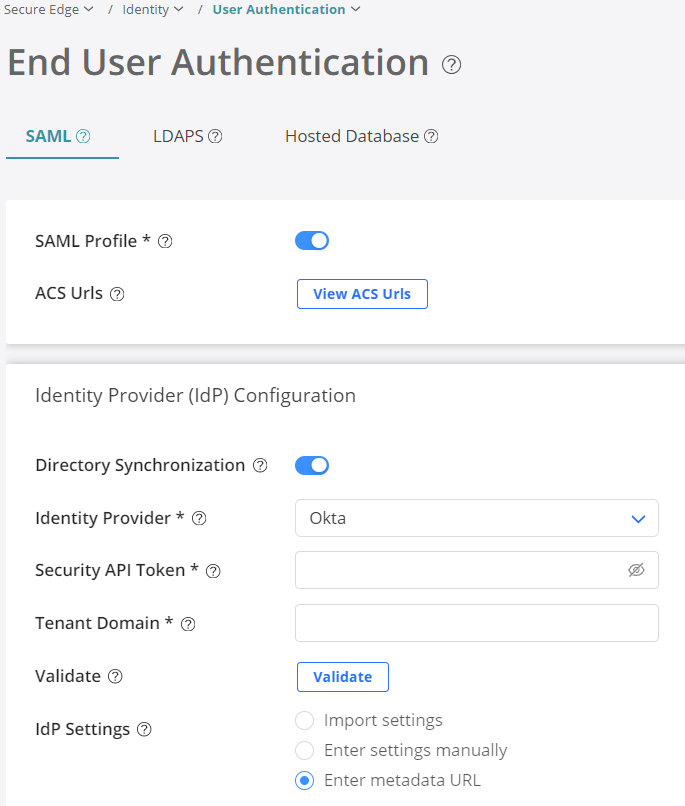 SAML Profile