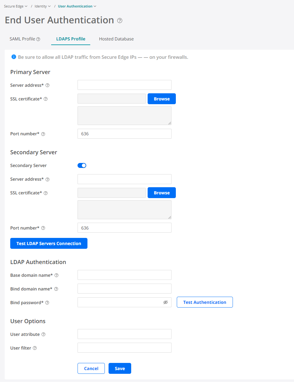 LDAPS Profile