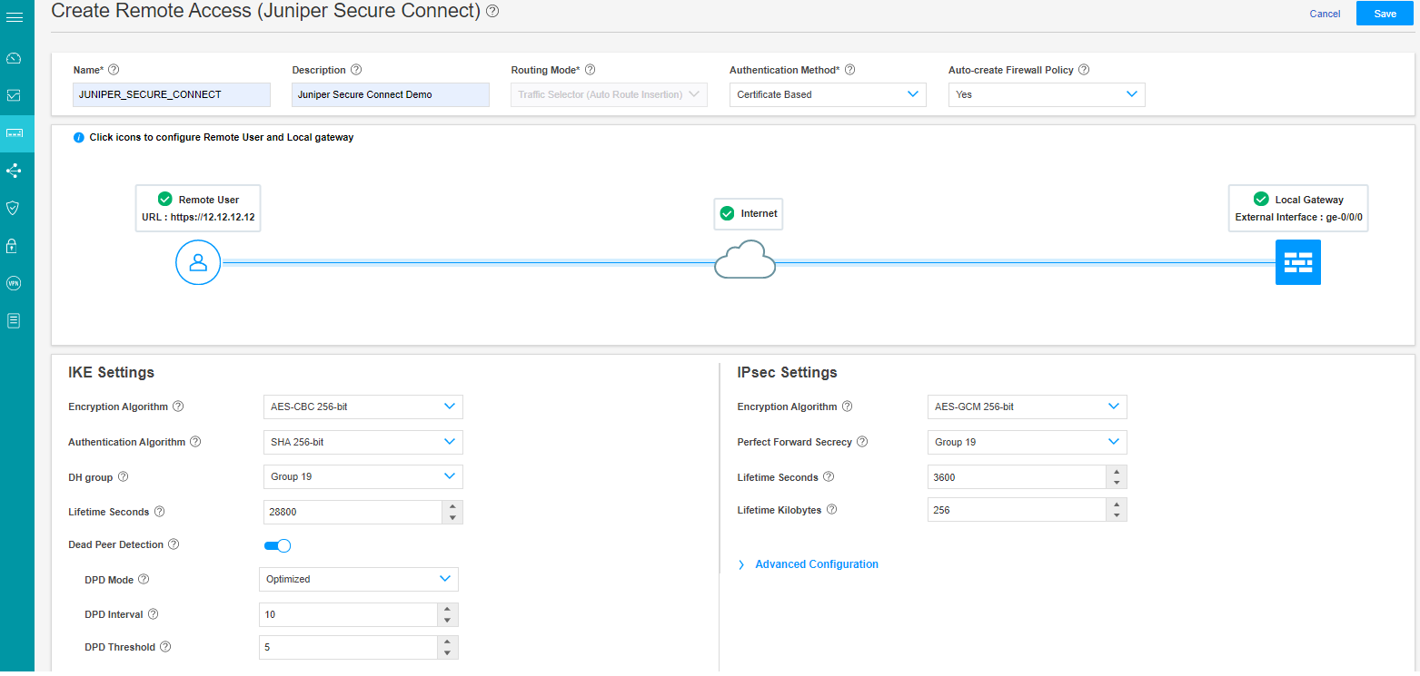 Complete Remote Access Configuration