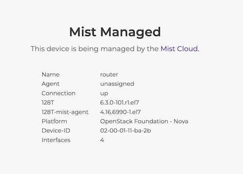 Mist-Managed